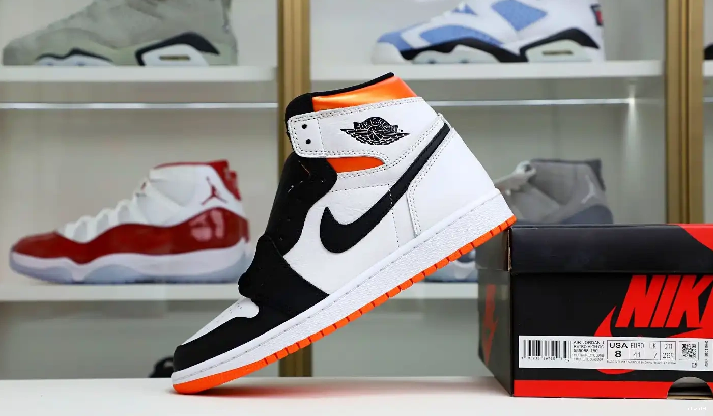 1 Retro Jordan OG High Orange' Electro Air 0406